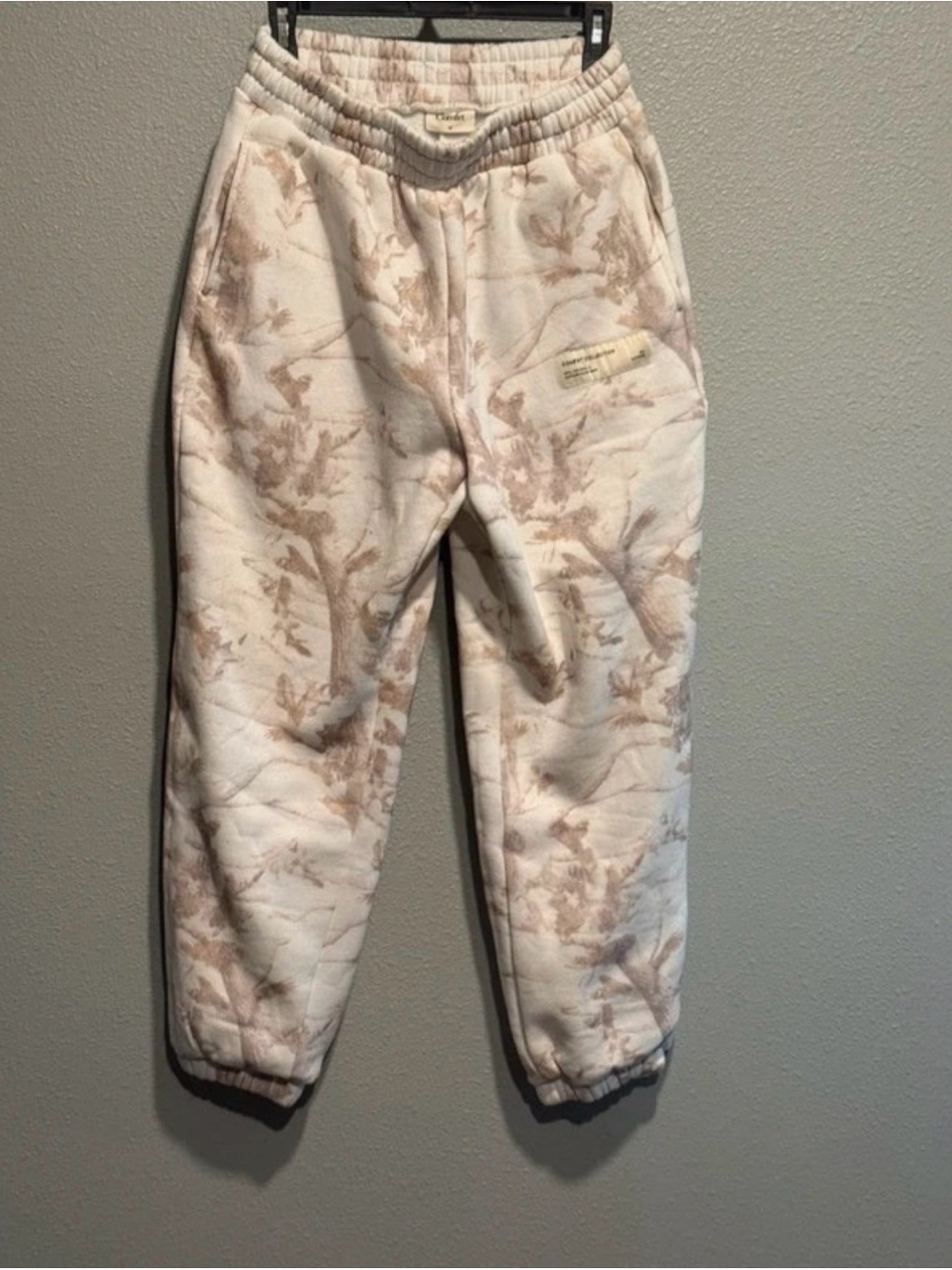 Comfrt white oak Camo joggers
